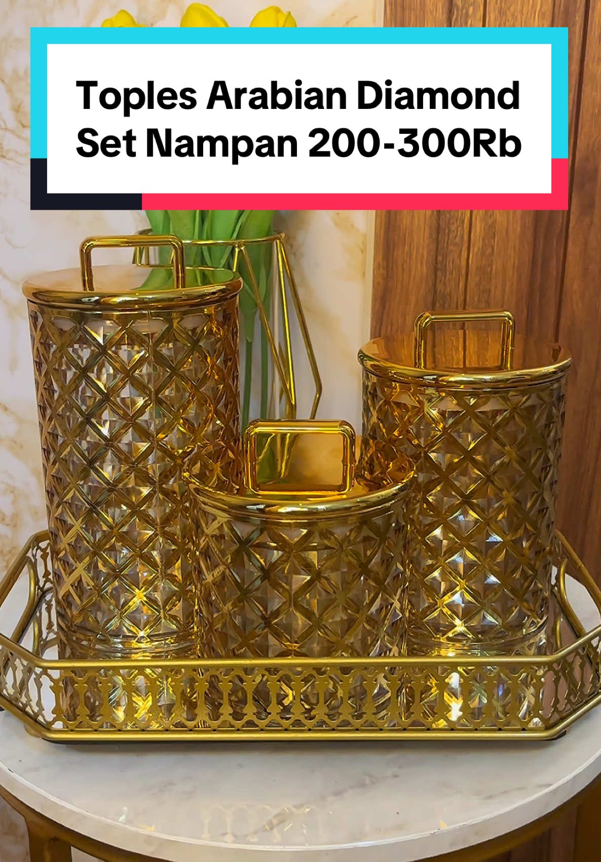 Toples Arabian Diamond Gold Bahan Akrilik Set Nampan Kedap Udara Bisa Cod✨ #persiapanlebaran #topleslebaran #topleskuekering #topleskedapudara #toplescantik #toplesestektik #toplesarabian #toplesakrilik #toplesmewah #toplessultan #toplesaesthetic #toplesakrilikkedapudara #topleslebaranmurah #topleslebarankedapudara #topleskuelebaran #topleskuecantik #topleskuemurah #toplesmurahmeriah #topleslebarancantik #toplessetnampan #toplessetisi3 #toplesmurahset #settoples #settoplesmurah 
