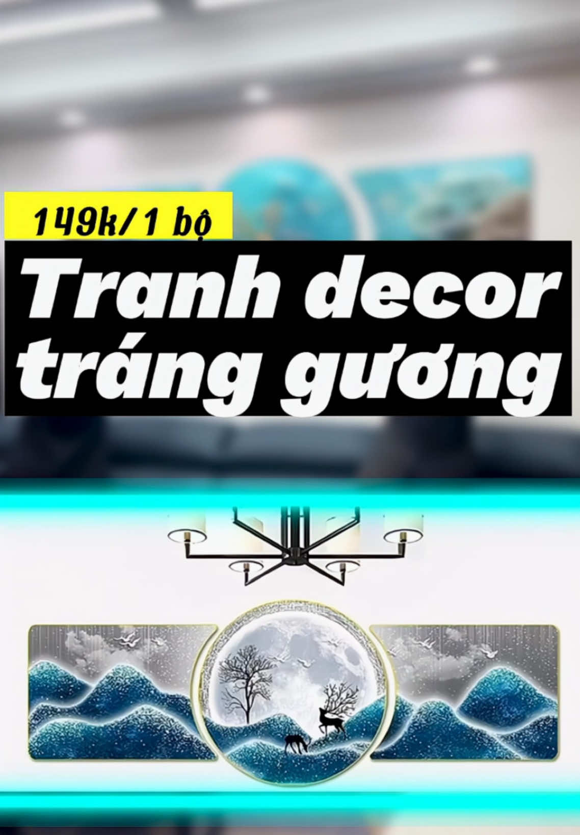 Bộ tranh decor tráng gương treo tường phòng khách, phòng ngủ #tranh #tranhdecor #tranhtreotuong #tranhtrangguong #decor #decorphong #decorphongkhach #decorphongngu #trangtriphongngu #trangtriphongkhach #tranhtrangtri 