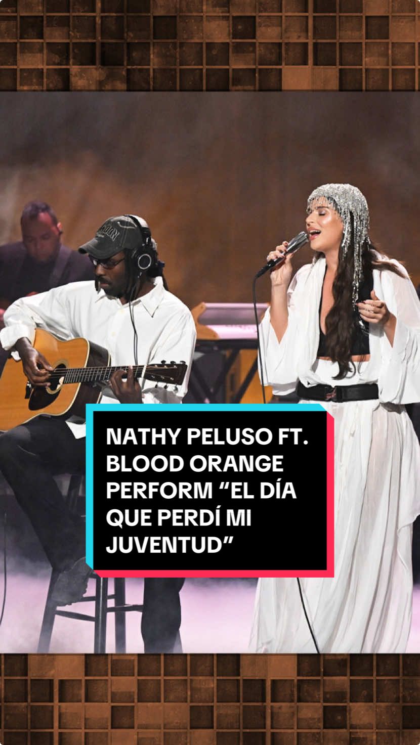 @Nathy Peluso ft. Blood Orange perform “EL DÍA QUE PERDÍ MI JUVENTUD”! #FallonTonight #TonightShow #NathyPeluso #BloodOrange