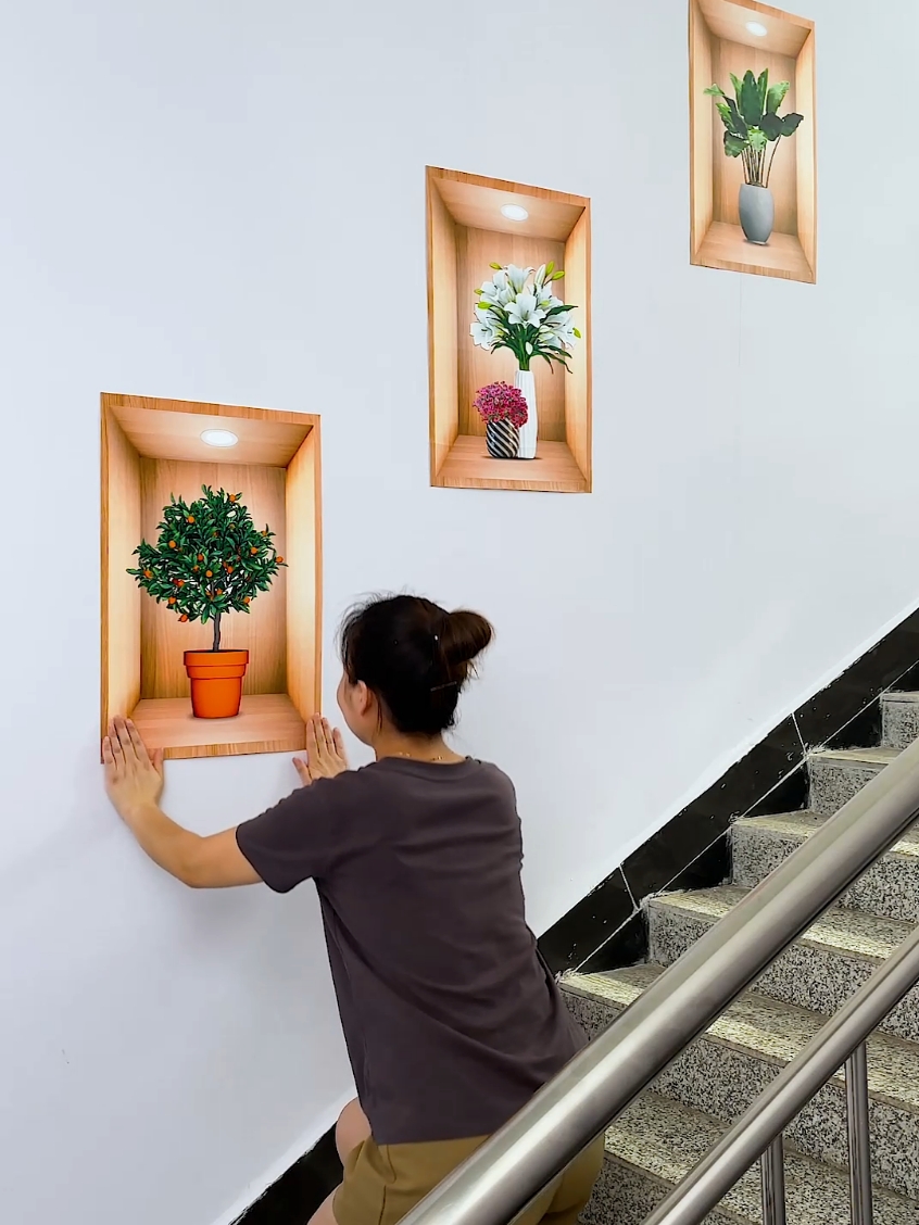 3D Wallpaper Stickers Sheet 3Pcs Sett   For Order WhatsApp: 0315-0846685  Kitchen in China Home Appliances Home Gadgets Kitchen Gadgets #HomeGadgets #KitcheninChina #KitchenGadgets #HomeAppliances #GadgetsAvailable 