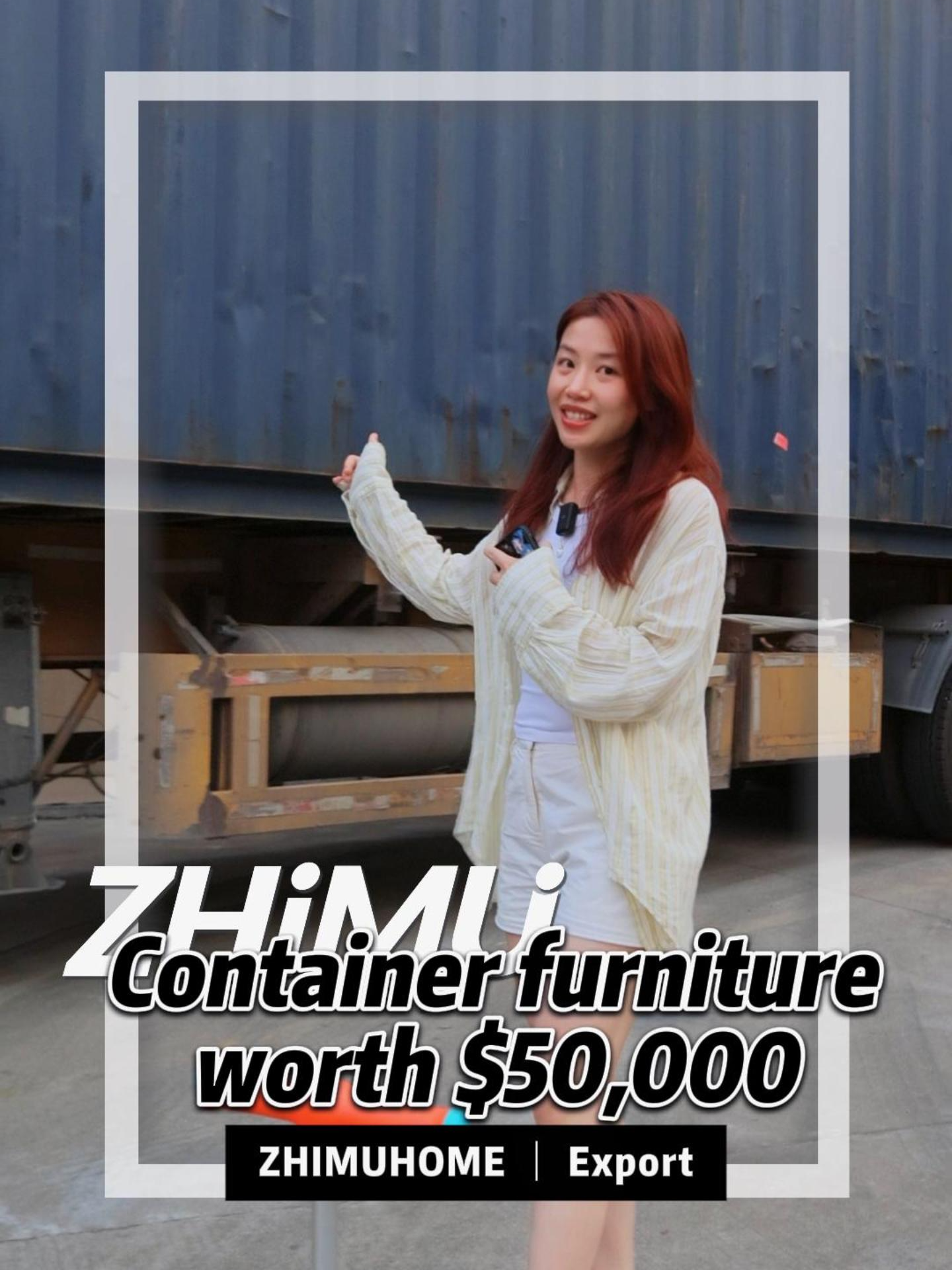 A $50k container is loaded. 🎨✨ Packed and ready to ship, these beauty are headed to their forever home. 🖤 Quality like this? Totally worth it. #LuxuryLiving #FurnitureAsArt #CraftsmanshipMatters #ZHIMU #ZHIMUHOME #china #chinamanufacturer #chinafurniture #chinafactory