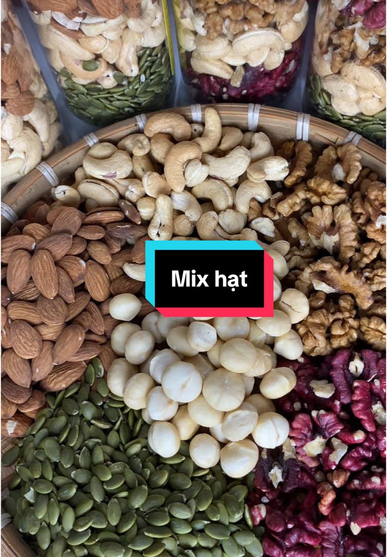 Các loại hạt dinh dưỡng nhà TPNut đây ạ! #hatdinhduong#mixhat#tpnut