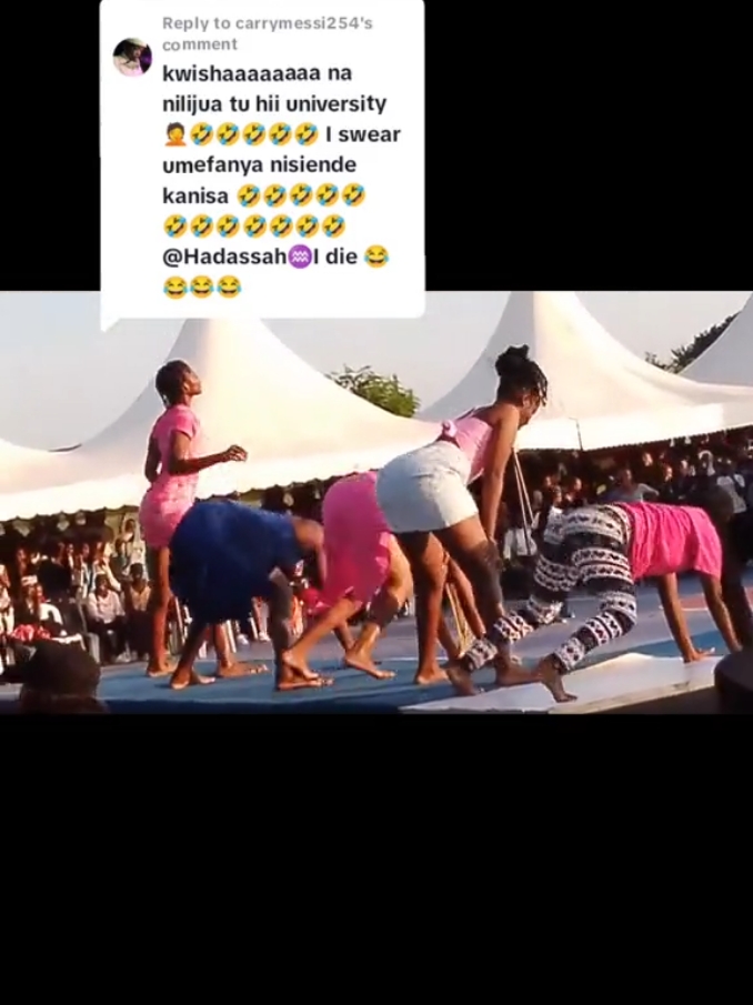Replying to @__arghh_ Twerking competition #Kenya #Nairobi#kiririwomensuniversity  #foryourpage #foryou #fypviralシ #trending#viral @Kiriri University @Kiriri Women's University 