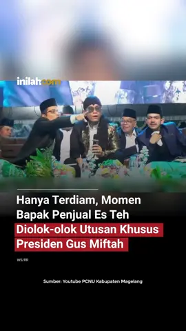 Seorang penjual Es Teh hanya bisa terdiam ketika diolok-olok oleh seorang Utusan Khusus Presiden Bidang Kerukunan Beragama dan Pembinaan Sarana Keagamaan.  Gus Miftah kembali menjadi sorotan saat mengisi sebuah pengajian Magelang Bersholawat Bersama Gus Miftah Habiburrohman, Gus Yusuf Chudlori dan Habib Zaidan Bin Yahya di Lapangan Drh. Soepardi Kota Mungkid, Kab Magelang, Rabu, (20/11/2024).  Pendakwah yang sudah diangkat sebagai Utusan Khusus Presiden itu disorot adabnya setelah dianggap mempermalukan pedagang kecil. Momen tersebut salah satunya diunggah akun Instagram @wkwkmedsos. Pada video @wkwkmedsos, awalnya jamaah yang hadir meminta kepada Gus Miftah untuk memborong barang dagangan pedagang. Salah satunya, dari seorang penjual es teh dan air mineral yang berdiri di antara para jamaah. Gus Miftah kemudian bertanya soal masih banyaknyah jualannya. “Es tehmu sih akeh (masih banyak) nggak? ya sana jual gob*lok! Jual dulu, nanti kalau belum laku ya udah, takdir,” ujar Gus Miftah sambil tertawa terbahak-bahak, menertawakan penjual yang tetap berdiri di antara pada jemaah. Sontak kata 