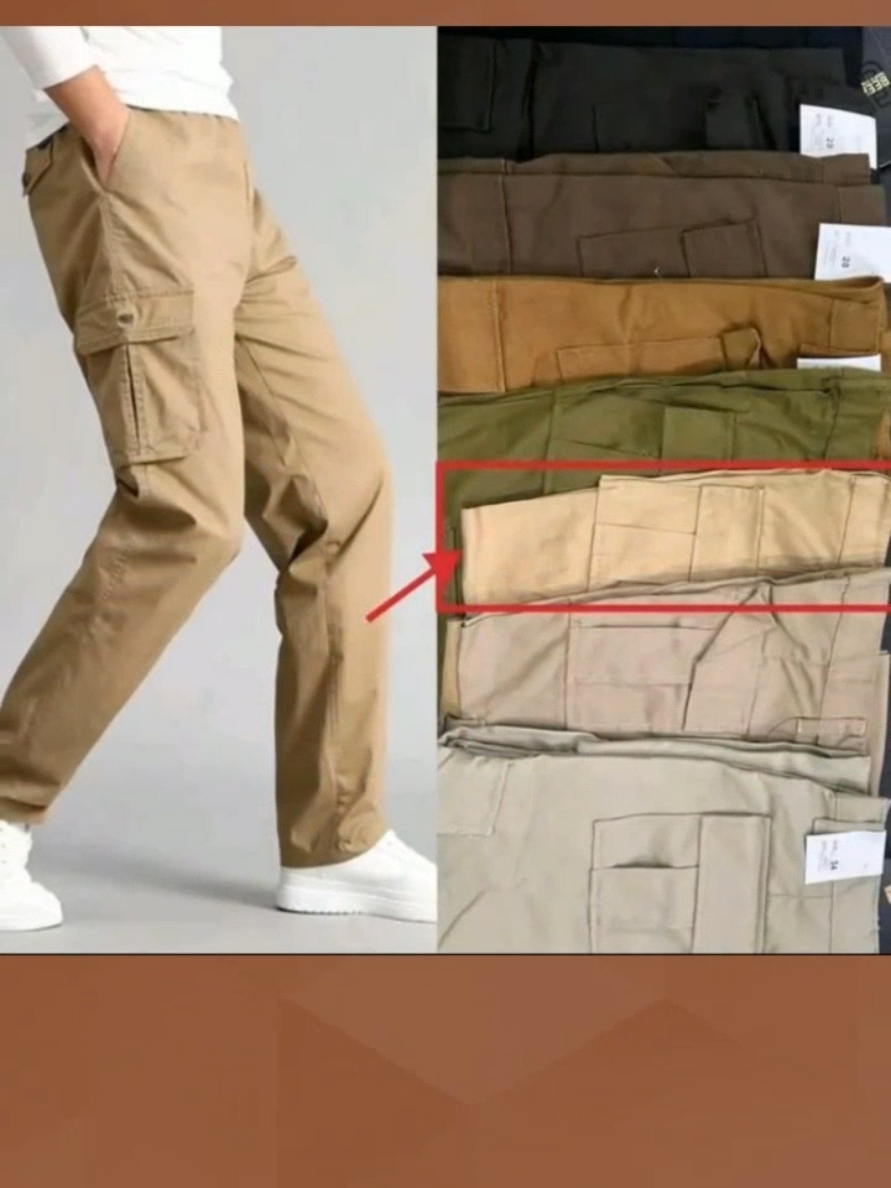 Men's Cargo Jogger Pants Pocket Hip Hop Leisure Casual Trousers Street Style Menswear Lingerie Beige Streetwear Plain Human Price dropped to just ₱318.00! #trouserpants #cargopants #joggerpantsformen #joggerpants #fyp #seo #fypspotted #tiktokaffiliate 