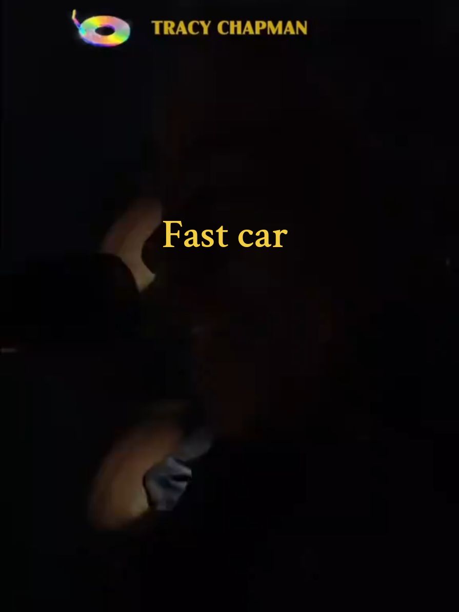 Tracy Chapman - Fast Car (1988) #fastcar #tracychapman #80sthrowback #lyrics_songs #lyricsedit #1988 #retromusic #slowmusic 
