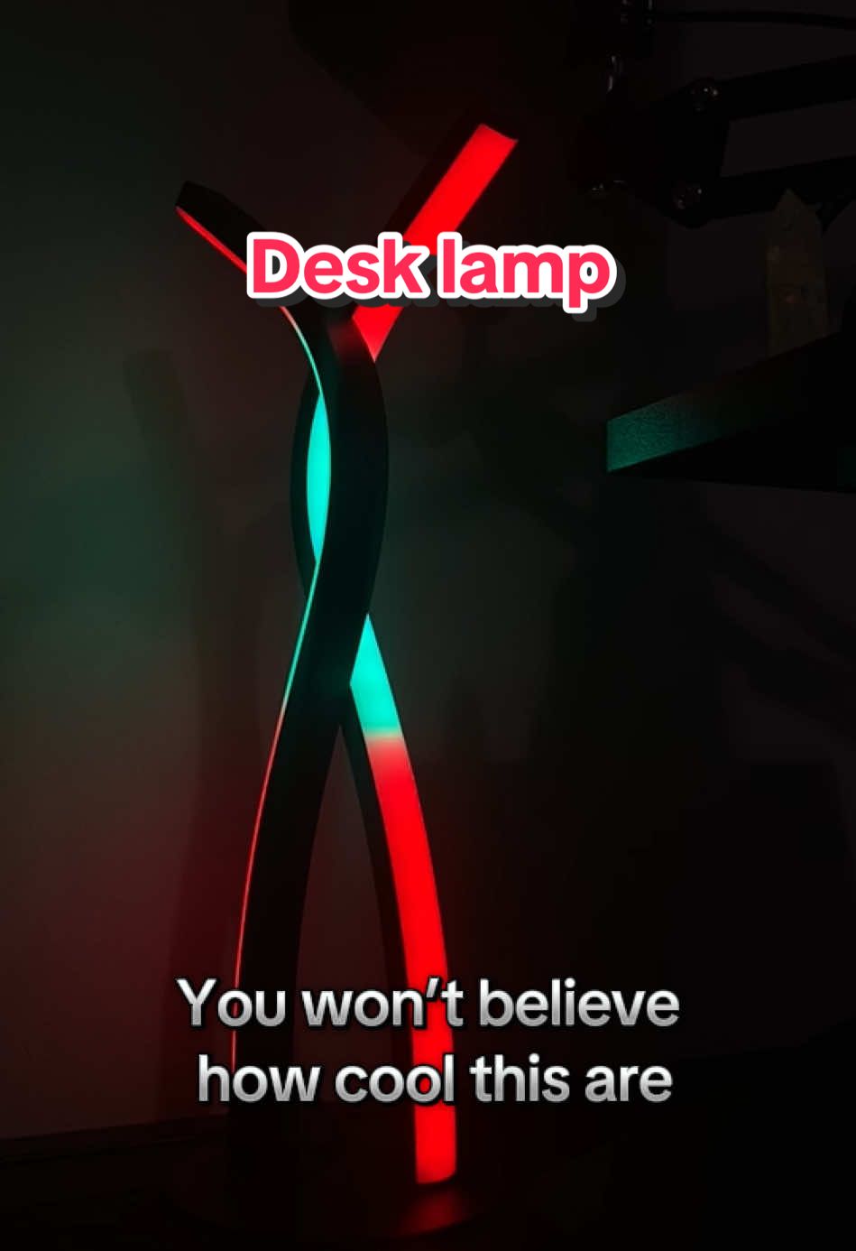 Led desk lamp #led #gaming #tiktokmademebuyit #blackfridaysale 