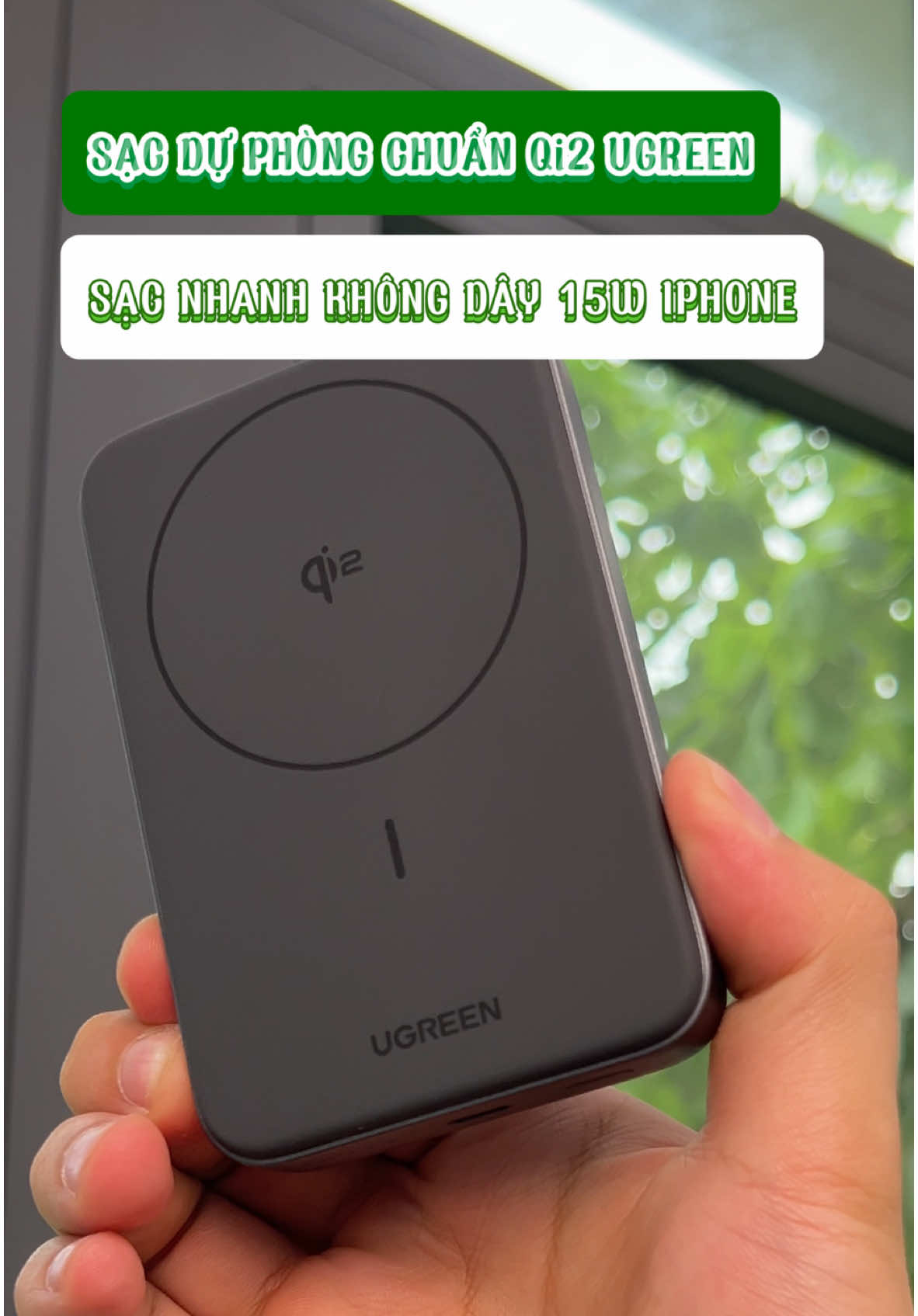 #ugreen #ugreenvietnam #phukiendienthoai #phukienmaytinh #qi2 #pinsacduphong #sacduphong #iphone