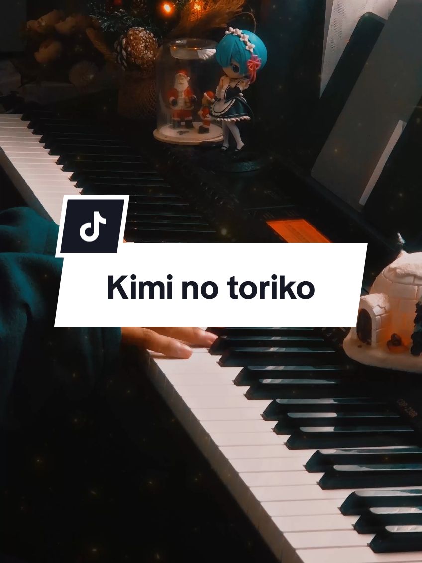 Kimi no toriko - Summertime (>_<) #piano #music #kiminotoriko #fyp #pianoaesthetic 