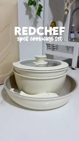 Adulting really hits you kapag gantong cookware sets na yung carvings mo🙈🏠 #redchef #nonstickpan #cookwareset #livingalonediaries #apartmentlife #kitchenfinds #fyp #kitchenessentials 