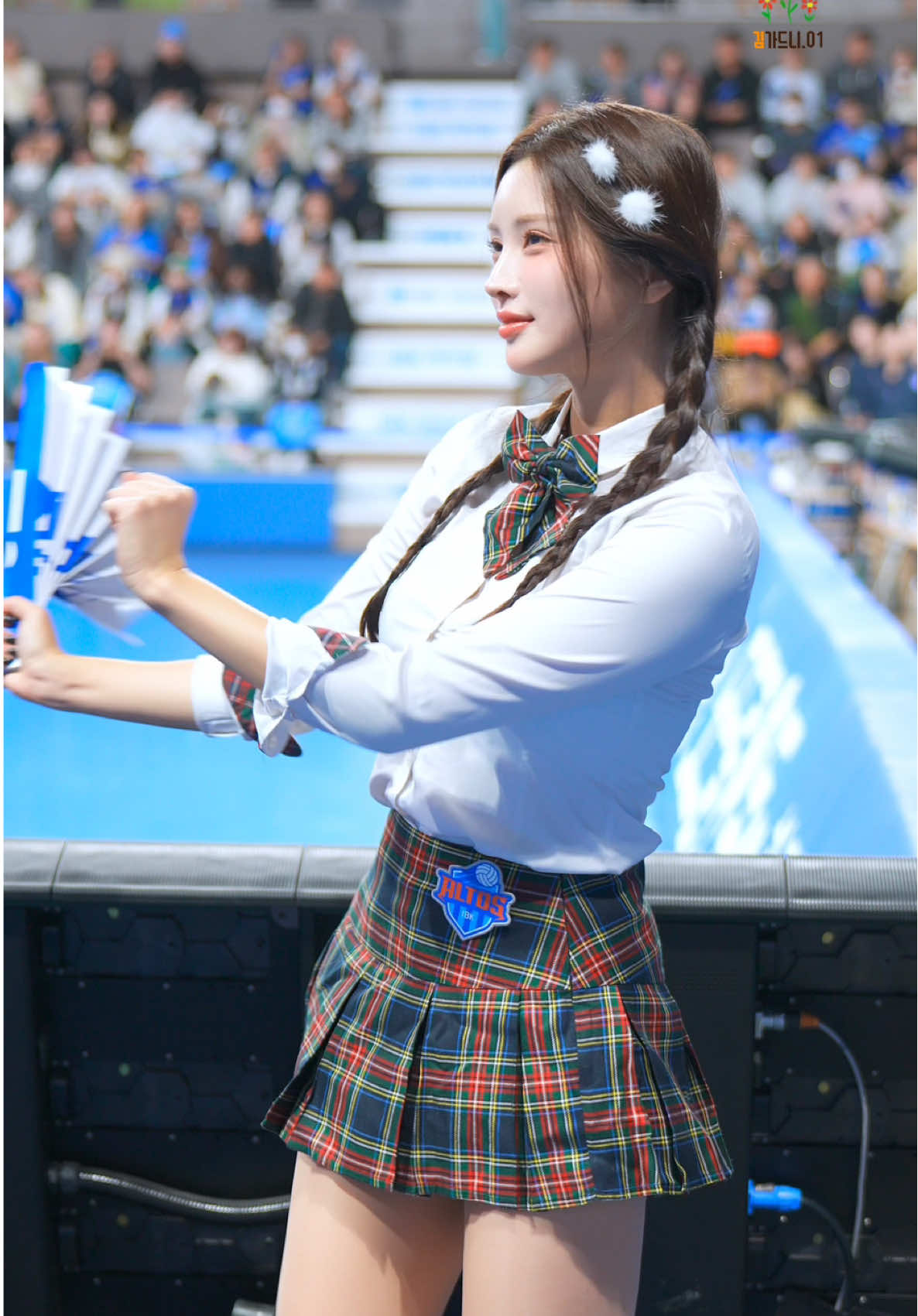 이 응원 동작은 너무 중독성 있었서 좋아 #김정원 #김정원치어리더 #김가드니