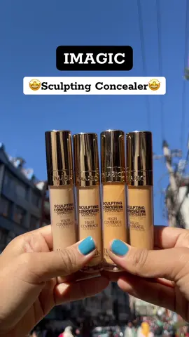 Best Affordable Concealer From Imagic Cosmetics #affordablemakeup #fullcoverage #longwear#allskintype#lacosmeticsnepal#imagiccosmetics #fyp#trendingnow #makeupstorenepal 