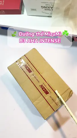 Sữa dưỡng thể MizuMi B3 AHA INTENSE #xuhuong #xuhuongtiktok #capcut #viral #unboxingvideo #review #goclamdep❤️ #unbox #skincarecunglinhhh #xhtiktok #mypham #myphamchinhhang #duongtrang #duongtrangda #duongtrangbody #suaduongthe #mizumi #mizumivietnam 
