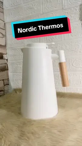 Nordic thermos 1l insulation hot water kettle jug bottle vacuum Flask!!#thermos#fypage 