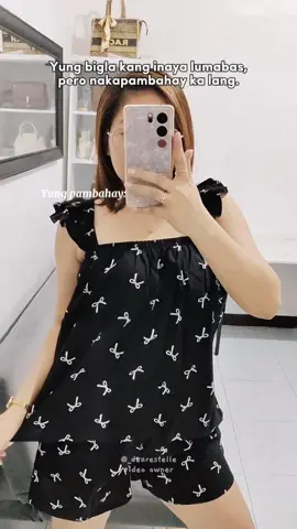 San ba? Gora agad si bakla!💅🏻 #challisterno #pambahayterno #ternopambahay #pambahayshorts #ternoforwomen #coords #giftideas #tiktokfindsph #tiktokshopfindsph 