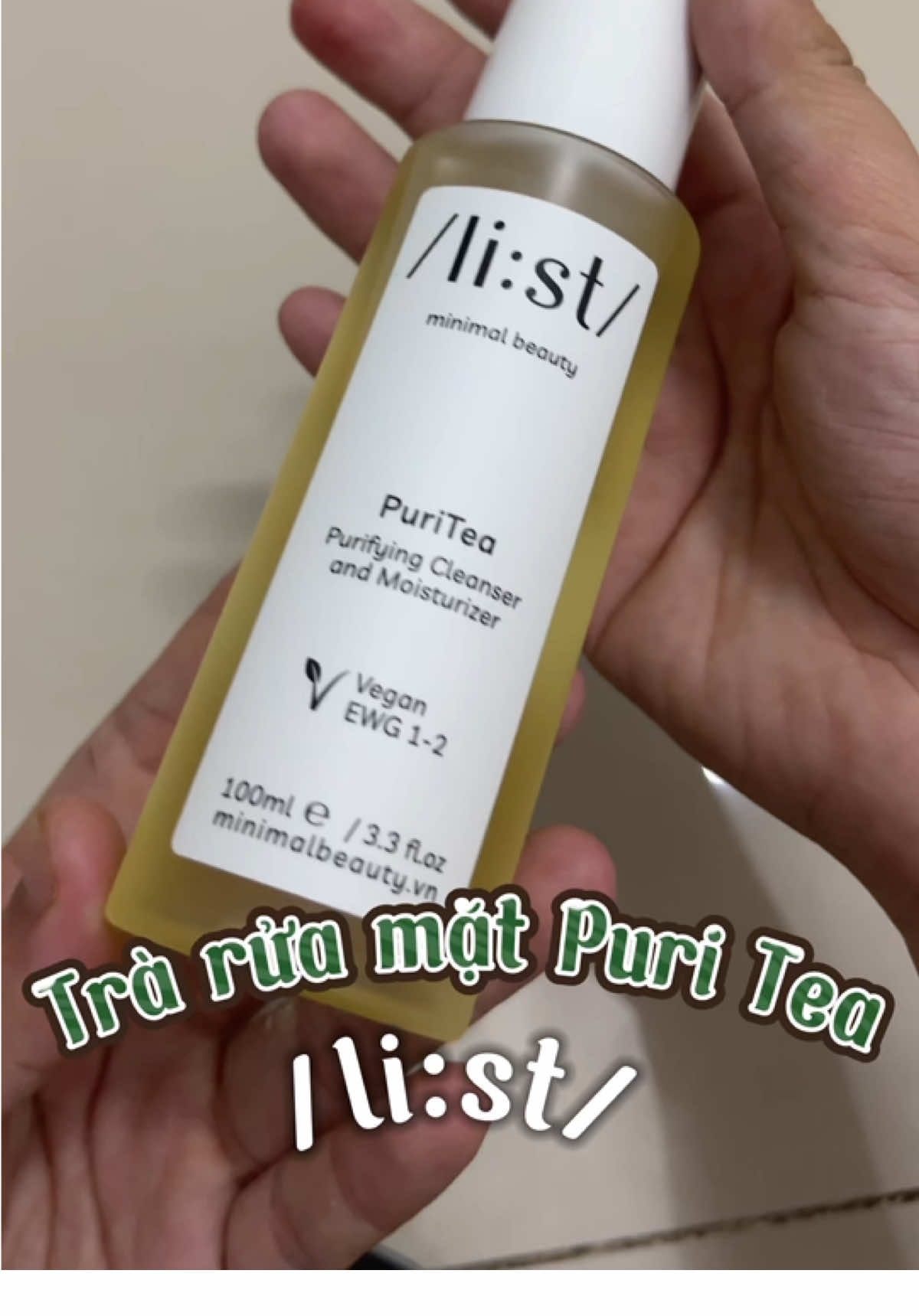 Chill cungf @List minimal beauty  #chamdatoigian #puritea #dautaytrang 