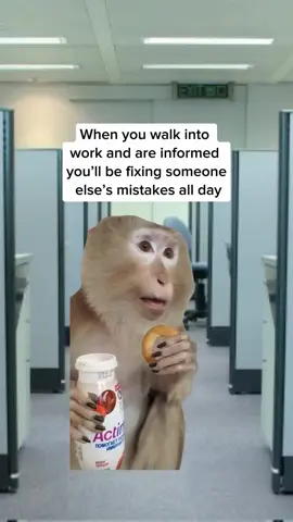 Didn't know my job title included professional mistake fixer! 🤷‍♂️😂 #WorkHumor #OfficeStruggles #FixItMode #RelatableMemes #WorkFails #TeamCleanup #MondayMood #LaughThroughTheStress #OfficeComedy