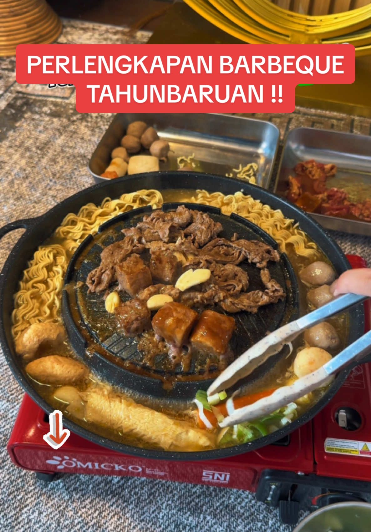 Cus langsung diangkut perlengkapan dan peralatan untuk BBQ-an di malam tahun baruan nya mam😍😍✅🛒 Jangan sampai kehabisan stok. Soalnya harganya lagi promo diskon akhir tahun😍😍 #bb#bbqtahunbarua#barbequer#grillpano#komporportableo#foodcontainere#megaguncang1212e#gebyarbelanjadesember