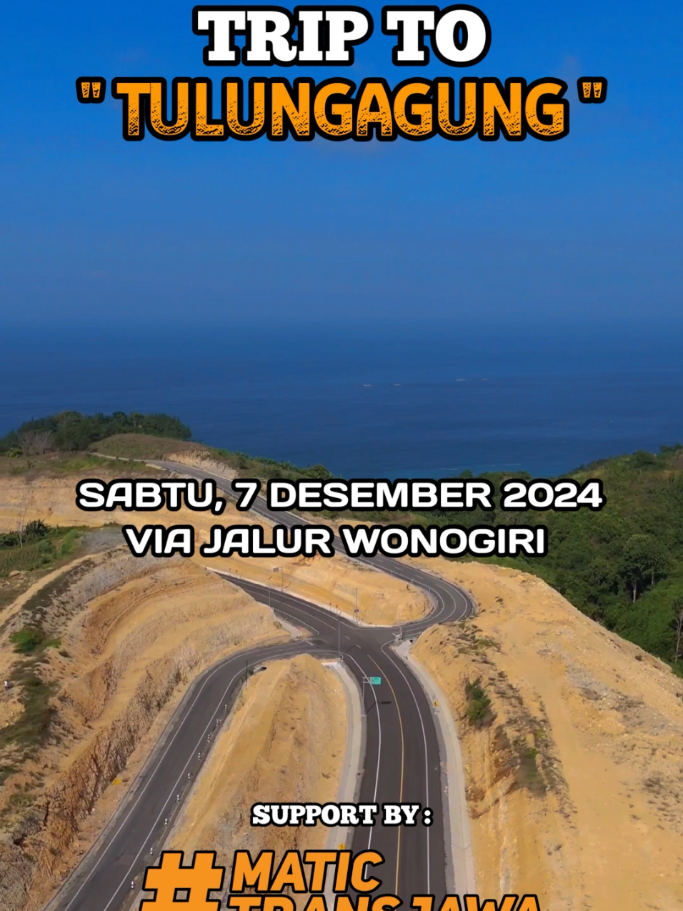 Kita readykan jalur nya Keep Safety Riding kawan 🙏 @matic.transjawa  #matictransjawa #sedulurliverybus #allvariosolo #javamaticsurakarta #tulungagung #jlstulungagung 