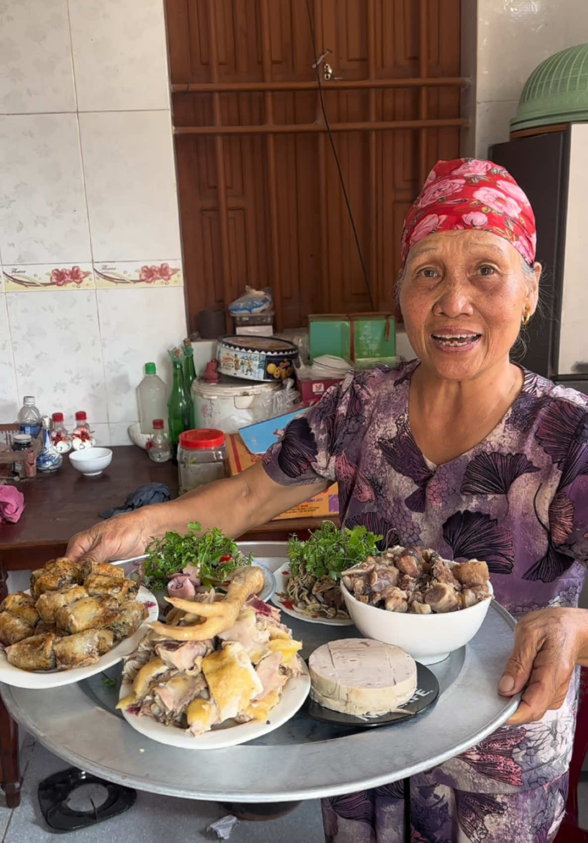 Mâm cơm giỗ mẹ  #bamienthaibinh #quêhương #giadinh 