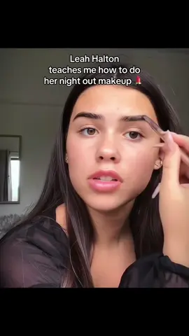 @leah halton ‘s makeup tutorial 😍yes or not? #makeup #tutorial #makeuptutorial #leahhalton 