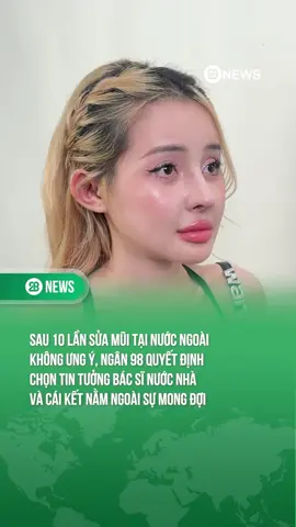 SAU 10 LẦN SỬA MŨI THÌ NGÂN 98 MỚI TÌM ĐƯỢC CHÂN LÝ #bacsinguyentienhuy#saigonvenus#giaicuuthammy #Theanh28 #Theanh28news #tiktoknews