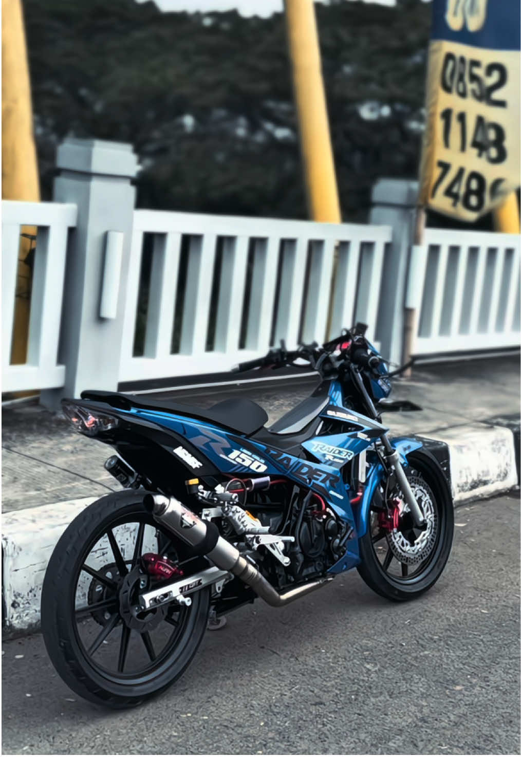 Kata 🤫 @rioaldi.sm Fufi parkir aja GNTNG! #masmasfu #komorodstyle #fufiloversjakarta #fufiloversindonesia #satriaf150 