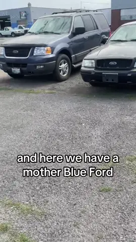 Caught on camera for the first time. An Expedition showing the little Escape how to be a Ford. #ford #mechanic #fordvschevy #planetcars 