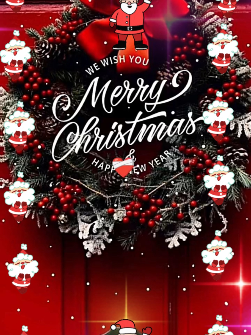 merry christmas 2024& happy New year 2025 everyone #heartmuah 