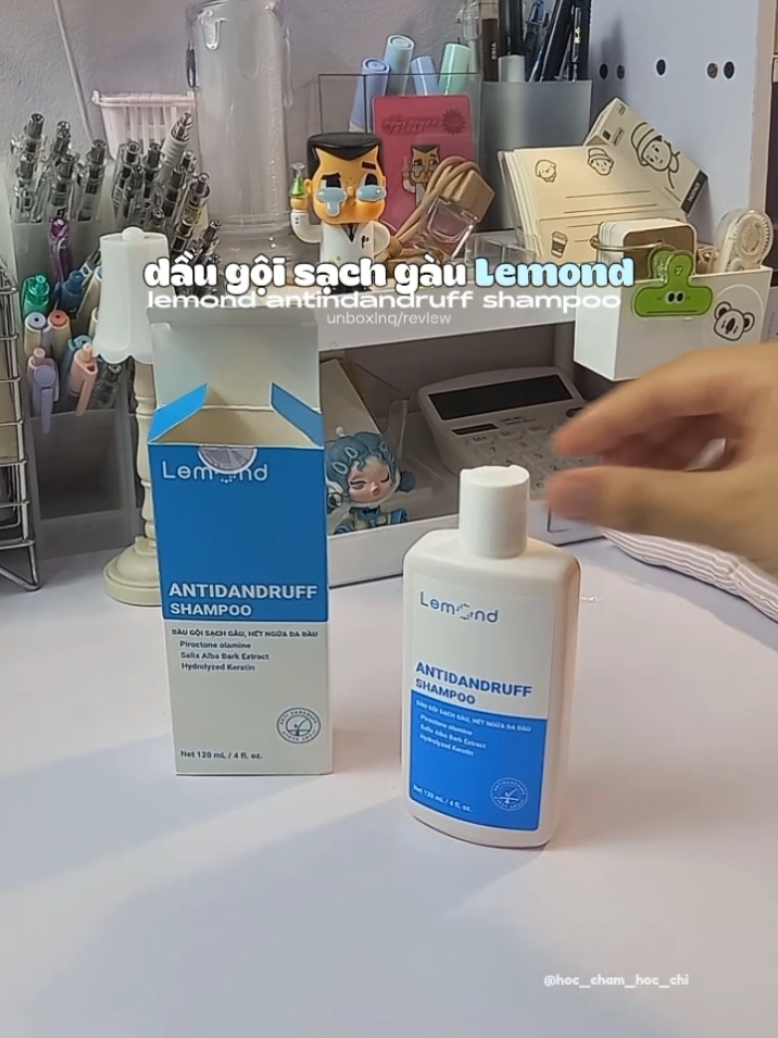 t dùng thấy hiệu quả gàu nấm rõ rệt lun🤩 mà không bị khô tóc sau khi gội đâu nè👏👏💓#daugoi #lemond #trigau #upbase #hoc_cham_hoc_chi #review #xhh #xhtiktok #unbox #unboxing #xuhuong 