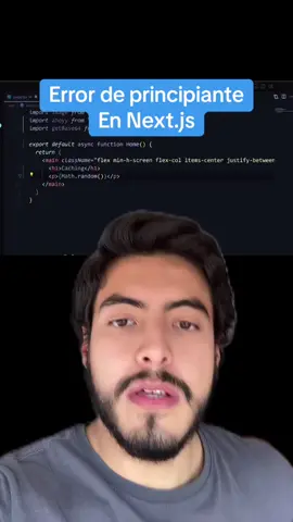 Renderizado dinamico y estático en Next.js | Tips de Next.js #nextjs #react #frontend #greenscreen 