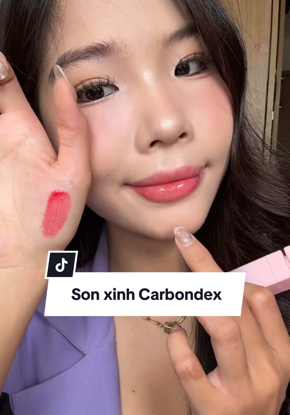 Son xinh đến từ nhà Carbondex nè mí bà #fyp #sonmoi #beli #carbondex #son #sonduong #soncarbondex #khaansonmoi 