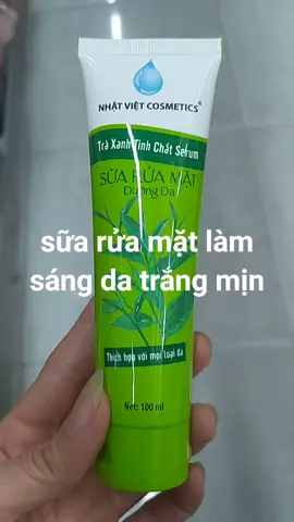 #sữa rửa mặt sáng da trắng mịn .