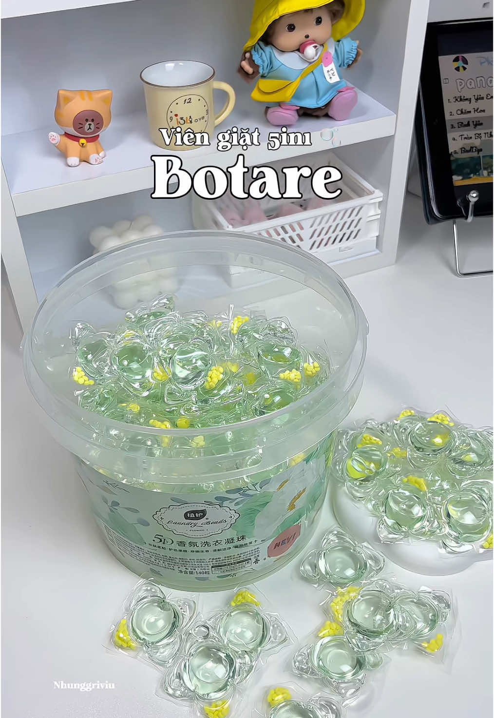 Rinh về giặt đồ tết cả nhà ơi 😍✨🫧💋 #viengiat #viengiatbotare #botare #viengiat5in1 #viral #xuhuong #unboxing #review 