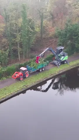 We attended the @Blue Group Green-Tec TH3 VIP demo days to see the TH3 tree handler demonstrated to prospective customers from across the U.K  #arborculture #treesurgeon #bluegroup #forestry #treeremoval #conservation 