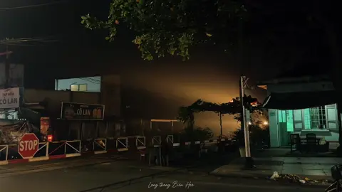 Biên Hoà về đêm những ngày này bao phủ đầy sương, đi đường cảm giác thích nhỉ? #langthangbienhoa #life #cuocsong 