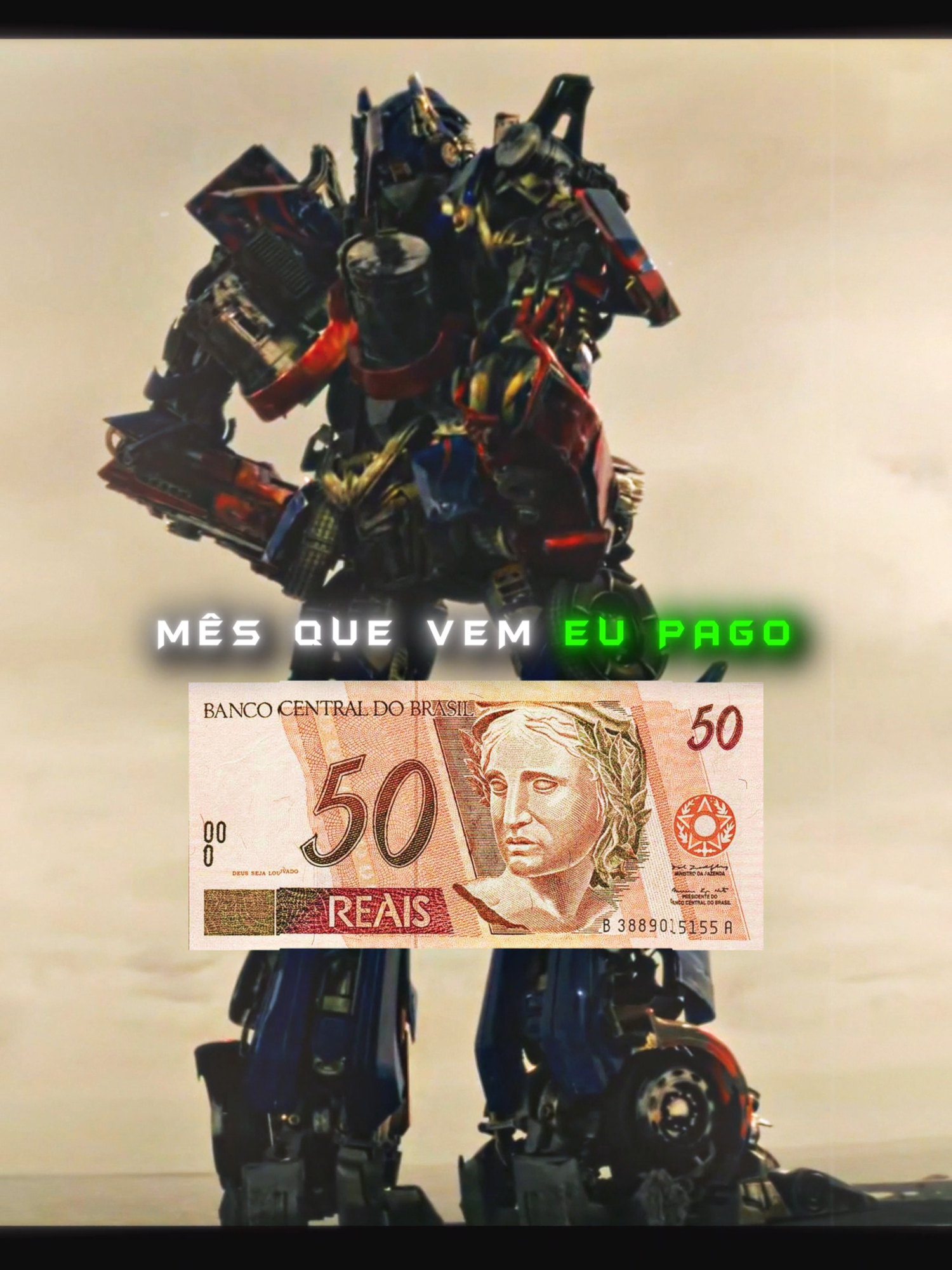 O pai tá precisando de 50 conto #optimusprime #comedia #brainrot #transformers #fypシ゚