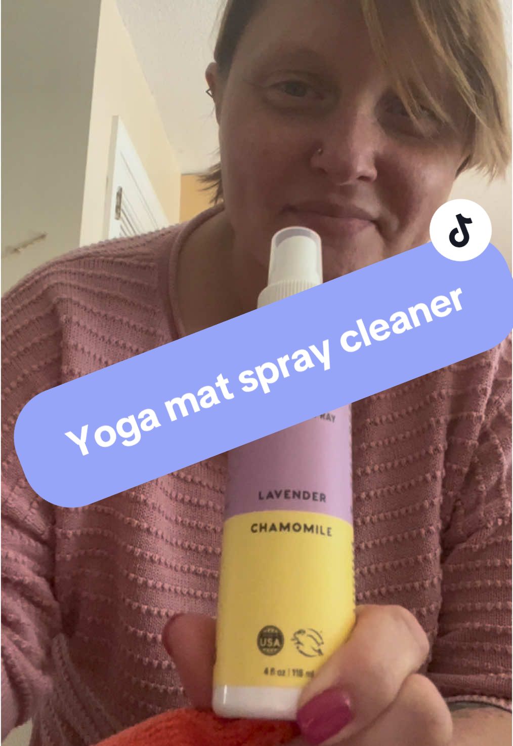 MOXE Yoga mat cleaner, spray, lavender, and chamomile essential oil, safe for all mats and exercise equipment, odor and sweat protection, includes microfiber, cleaning towel.  This was a total game changer for my workout. I love the plant based cleaner and the essential oils makes for a very relaxing experience!  @@MOXĒ ##moxe ##AngFaveFinds ##exerciseequipmentcleaner ##yogamatcleaner as an Amazon associate/influencer, I make a small commission on qualified purchases. ad 