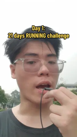 Day 1 - 21 days Running challenge🏃‍♂️ #motivation #21dayschallenge #Running #jogging #vietnam  #exercisingwithme #fitnesstiktok 