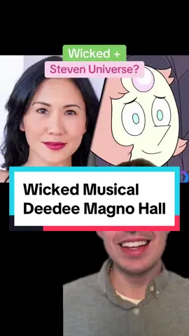 Wicked & Steven Universe colliding 🫧⭐️ #wickedmovie #wickedmusical #wicked #stevenuniverse #pearlstevenuniverse #cartoonnetwork #voiceacting 