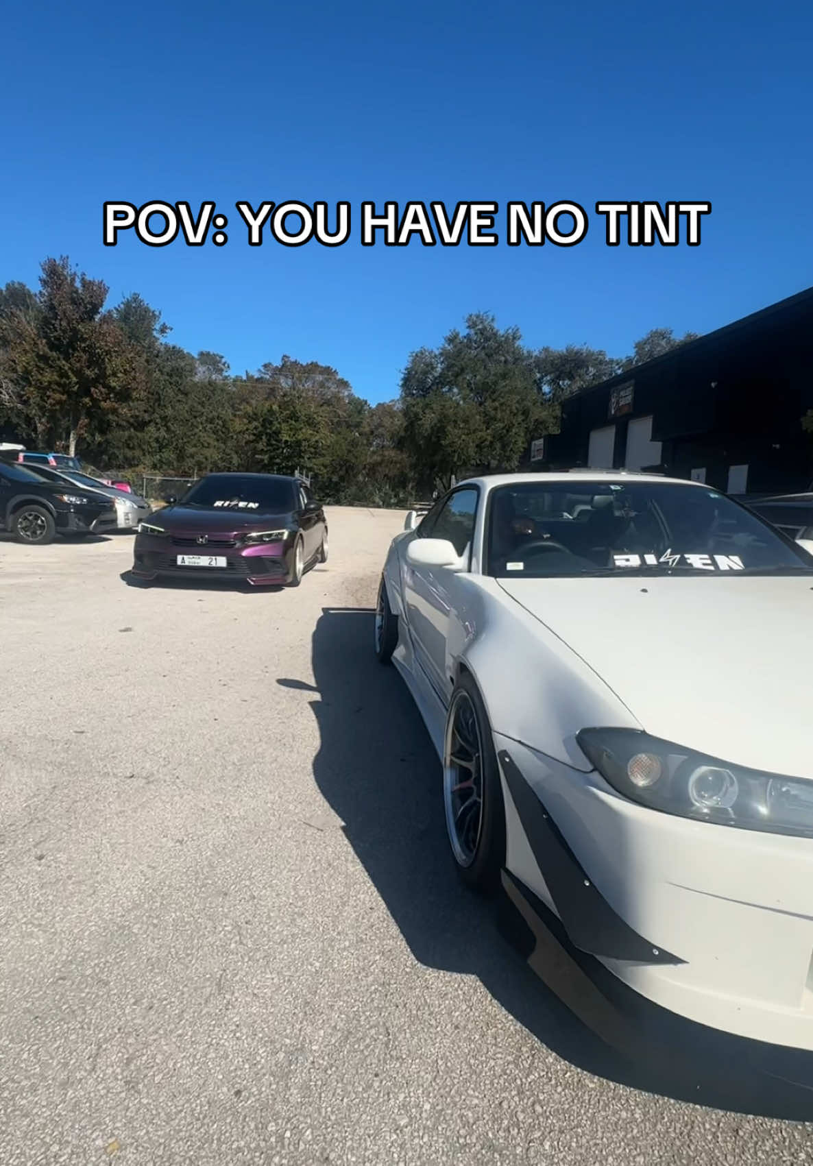 Hit up @RI⚡️EN WRAPS for all your tint needs #tint #s15 #silvia 