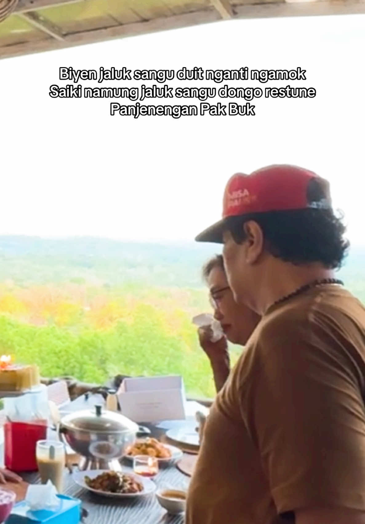 Nek tujuanmu apik ora mungkin ora di kabul ke dongamu neng pangeran, yen 2024 durung kedaden paling yo 2025 nek ora yo mbuh kapan mengko wayahe sing pas, sabar wae siji mboko siji di lakoni, rasah meri, ojo iri, Manut kersane Gusti “Jare Ibuk” #sewusiji #mabesbalkermusik 