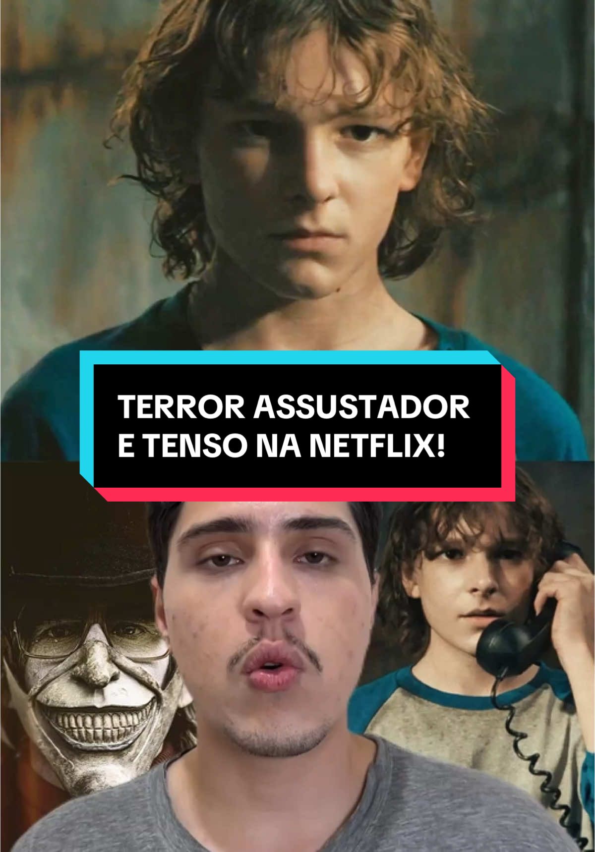 Esse filme assustador e tenso chegou na Netflix! #TelefonePreto #OTelefonePreto2 #FilmesNetflix #FilmesDeTerror #TikTokMeFezAssisstir 