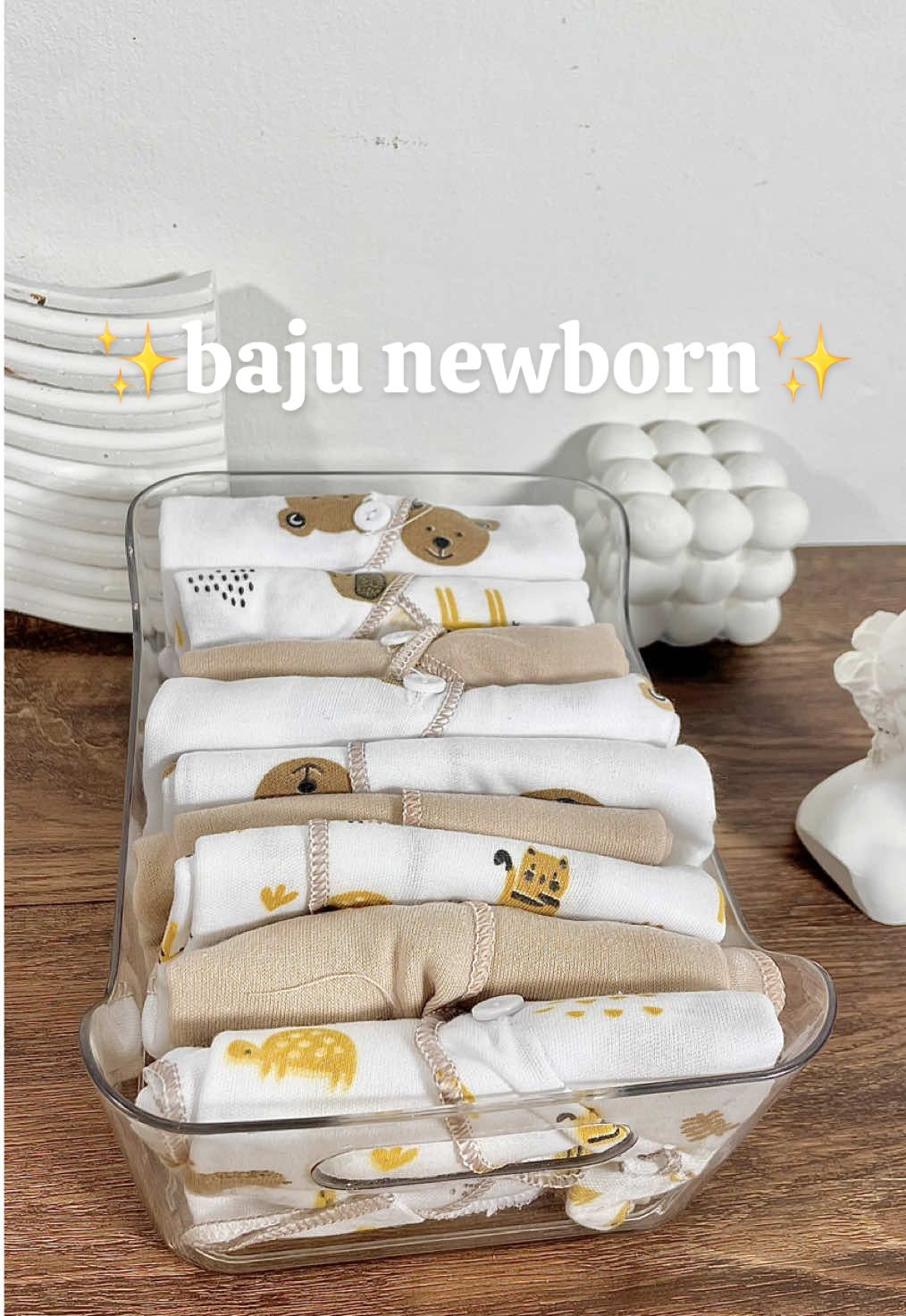 nyicil dikit dikit🥰 #newborn #bajunewborn #persiapanlahiran #newbornset 
