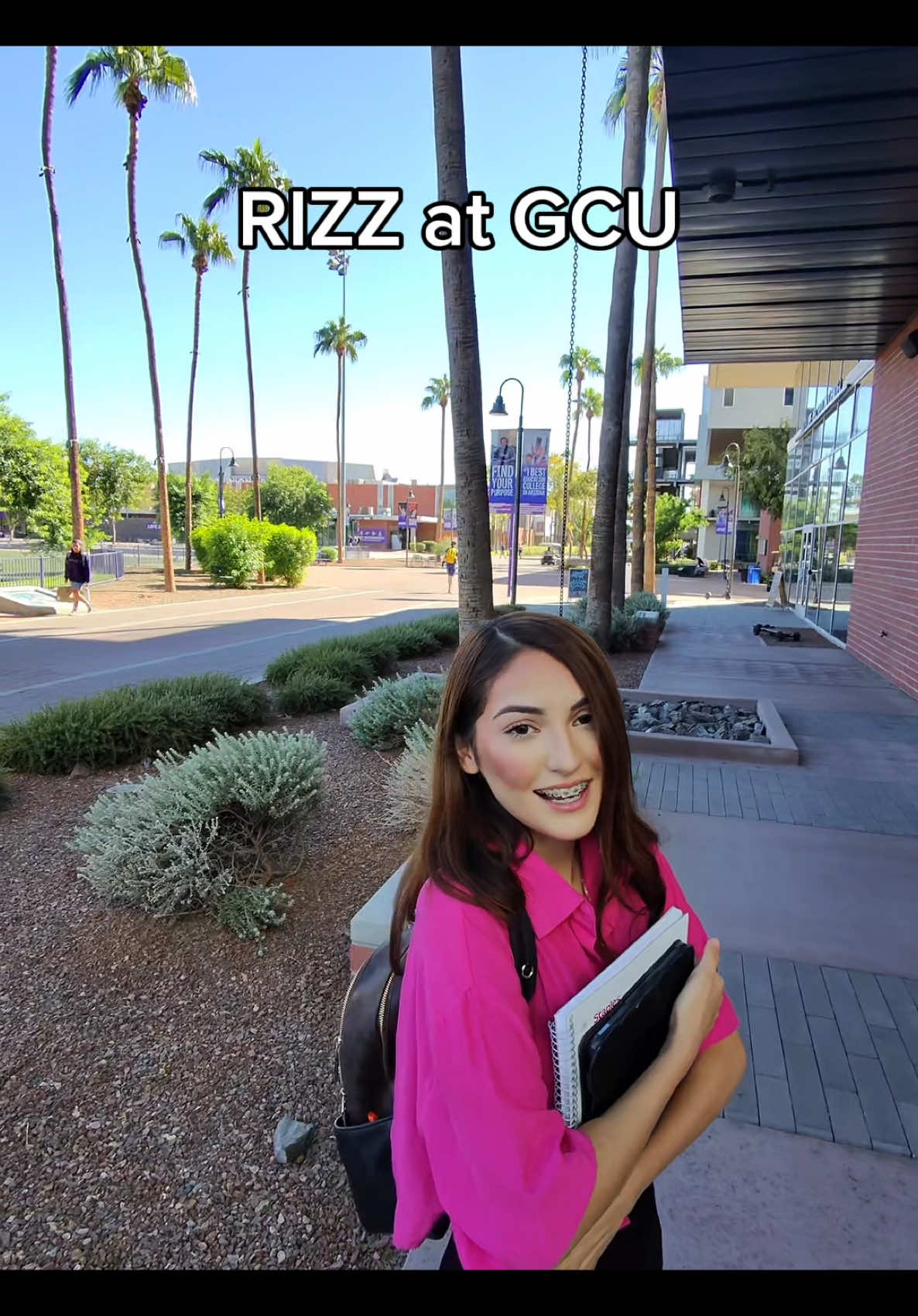Rizz at Grand Canyon University  #fyp #rizz #az #cutegirl #latina 