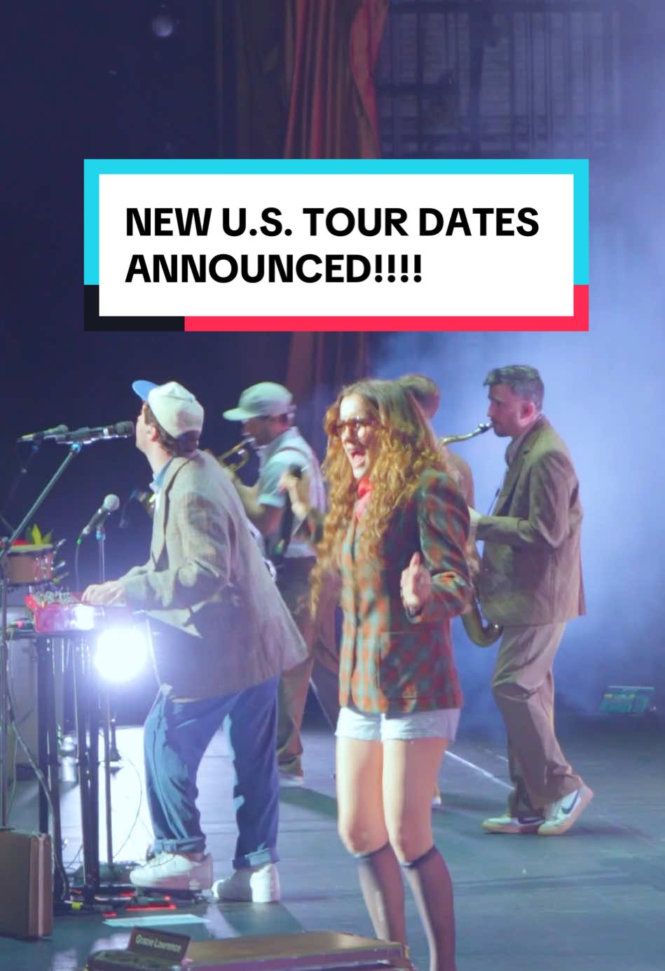 JUST ANNOUNCED NEW TOUR DATES in the U.S. !!!! Pre sale live tomorrow. dates in bio 🎟️ #livemusic #newmusic #family #touringmusician #Siblings 