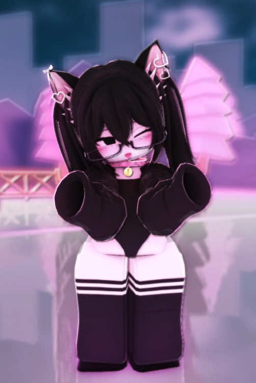 I loved this trend♡ . CD:@byy  . . #roblox #robloxfyp #robloxfypシ #robloxtiktok #robloxtrend #blackcat #nemutidao #uwu