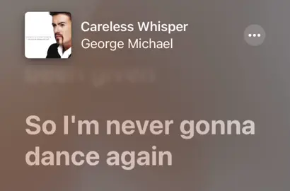 careless whisper - george micheal #fyp #creatorsearchinsights #viral #applemusic #fy #foryou #lyrics #music #winter #carelesswhisper #georgemichael #songs #oldmusic 