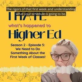 The Crucial First Weeks of College In this episode of the 'I Hate Higher Education' podcast, host Kris McPeak discusses the often overwhelming first few weeks of college. Kris emphasizes the importance of establishing a routine, getting to know the campus, and prioritizing academic responsibilities over social activities. Drawing from personal experiences, Kris critiques the immediate focus on social events like Club Rush and Greek Week, arguing that they detract from students' ability to settle into their academic and residential life. The episode serves as a guide for new college students on how to make the most of their initial weeks on campus. 00:00 Introduction and Podcast Overview 00:57 Background and Personal Anecdotes 01:55 The First Week of College: Challenges and Advice 06:11 Importance of Establishing a Routine 11:25 Reflections on College Experience 13:23 Conclusion and Audience Appreciation * * * * * #highered #highereducation #education #college #university #collegelife #elearning #onlinelearning #studentlife #studentsuccess #studentaffairs #studyabroad #distancelearning #gradschool #backtoschool #worklifebalance #iH8highered #instahighered #instastudentsuccess #youmatter #dayjob #sidehustle #gratitude #happiness