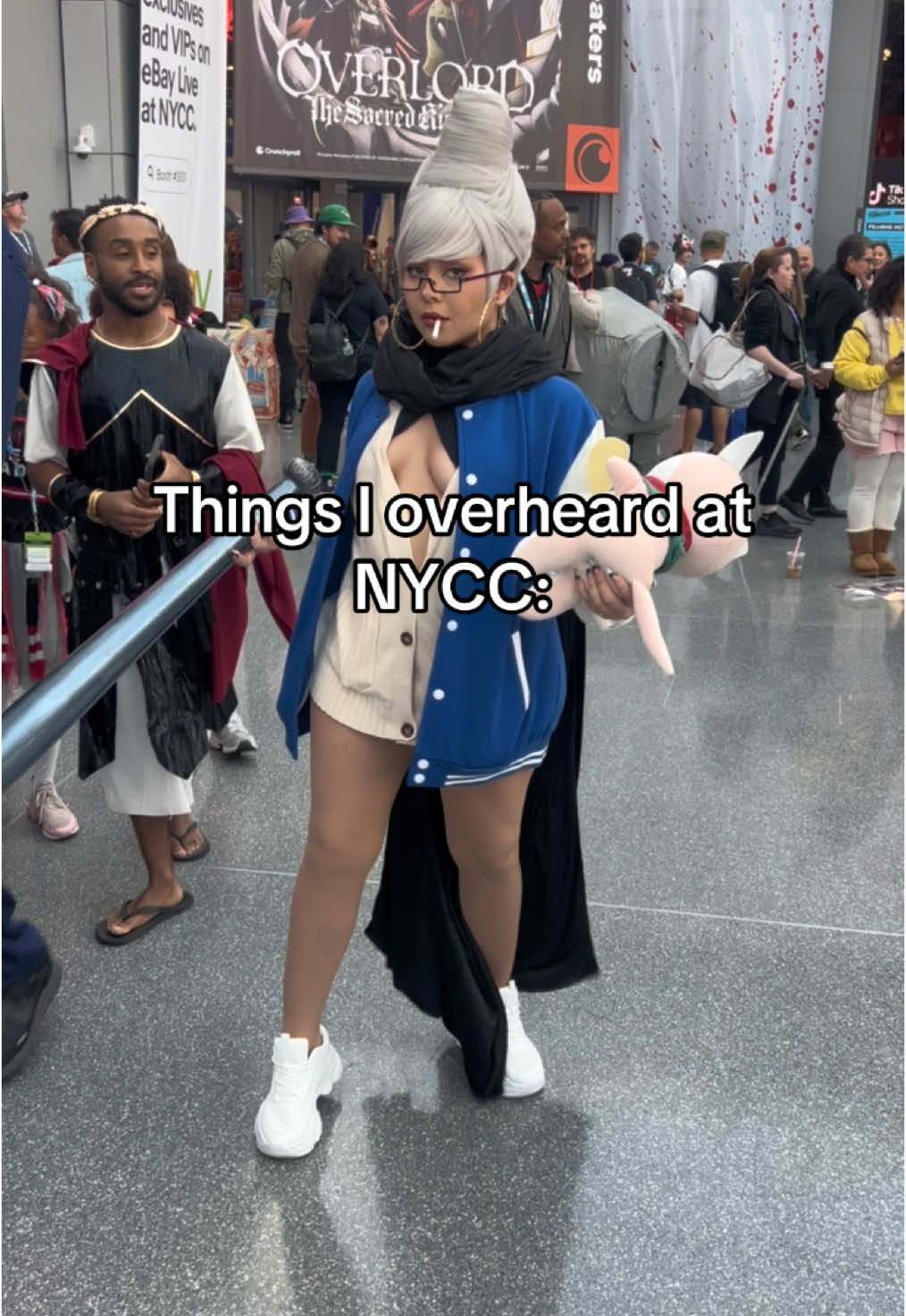 I literally had to write all of these down during the con😭🤣 #dandadan #nycc #seikoayase #newyorkcomiccon #outofpocket #meme  [FAKE BODY]
